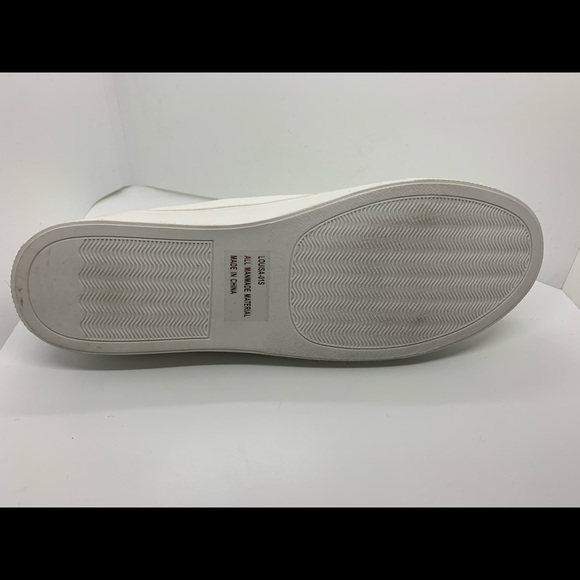 woman’s white elastic back sneakers - Picture 7 of 10